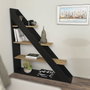 Hanah Home Pisagor Estantería Negro y Roble